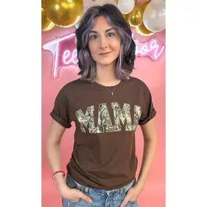 Camo Mama Graphic T-Shirt