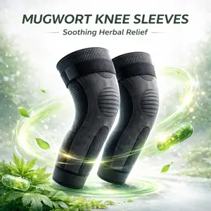 Anti-Slip Warm Knee & Leg Guards - Long-Sleeve Design for Men, Women and Seniors with Old Cold Legs (Autumn Winter)