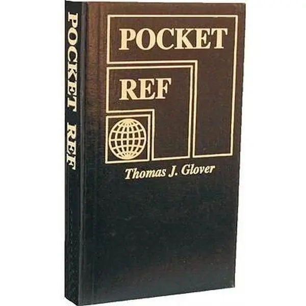 USED Book - Pocket Ref by Thomas J. Glover (Paperback) - english