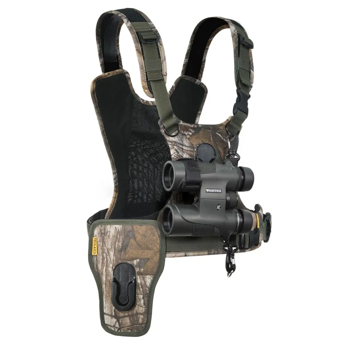 Cotton Carrier G3 Model Harness System with Strap, for Binoculars and Cameras, Realtree Xtra Camo