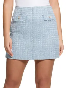 GUESS Female Eco Daphnee Mini Tweed Skirt