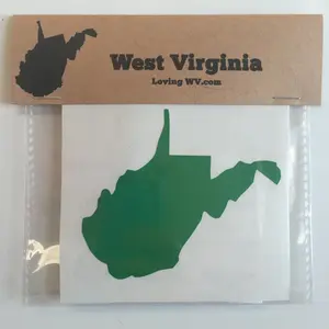 West Virginia State Vinyl Decal