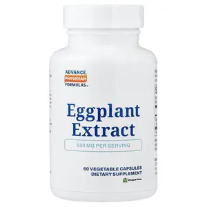 Advance Physician Formulas Eggplant Extract, 500 mg, 60 Vegetable Capsules