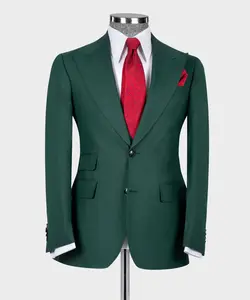 Dark Green 3-Piece Suit – Understated Luxury with Timeless Depth
