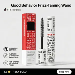 Frizz & Flyaway Hair Taming Wand, Brushable Hair Styling Stick for Baby Hairs, Edges, Sleek Ponytails, Slick Back Buns & Everyday Touch-Ups