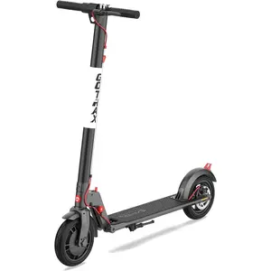 Gotrax GXL V2 Electric Scooter 8.5" Solid Tire 12 Mile Range 15.5 MPH Speed 250W Motor Lightweight 25.95lb Foldable Commuting Escooter for Adults
