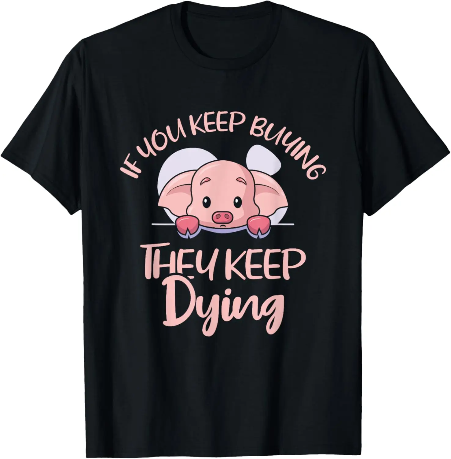 100% Cotton Vegan Animal Vegetarian Veganism Plant Based Lifestyle T-Shirt