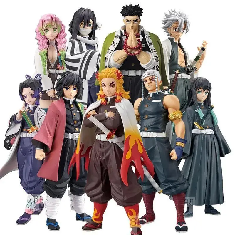 Demon Slayer Anime Character Collectors Figurine Statue - Nezuko, Tanjirou, Shinobu & More - Perfect for Fans