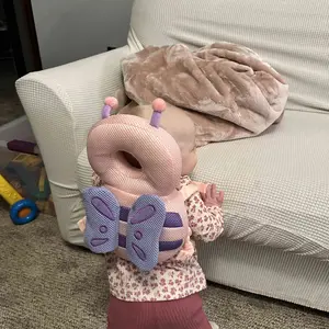 Toddler Baby Head Protection Cushion Backpack Wear ,Green Turtle Cute Carrier Travel