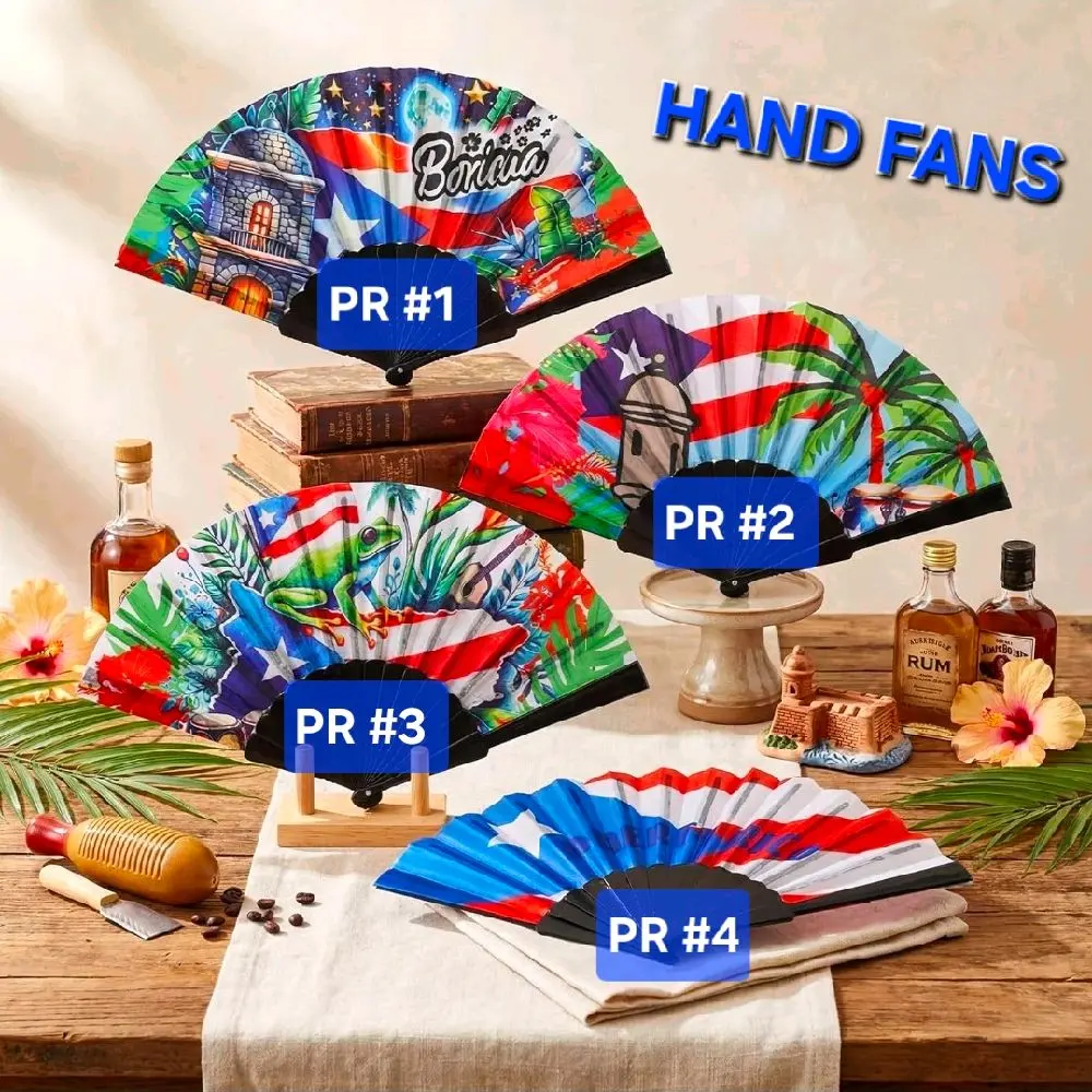 PUERTO RICO HAND FANS