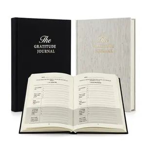 2-Pack Daily Gratitude Journal Set: Mindfulness, Positivity & Self-Care Notebooks