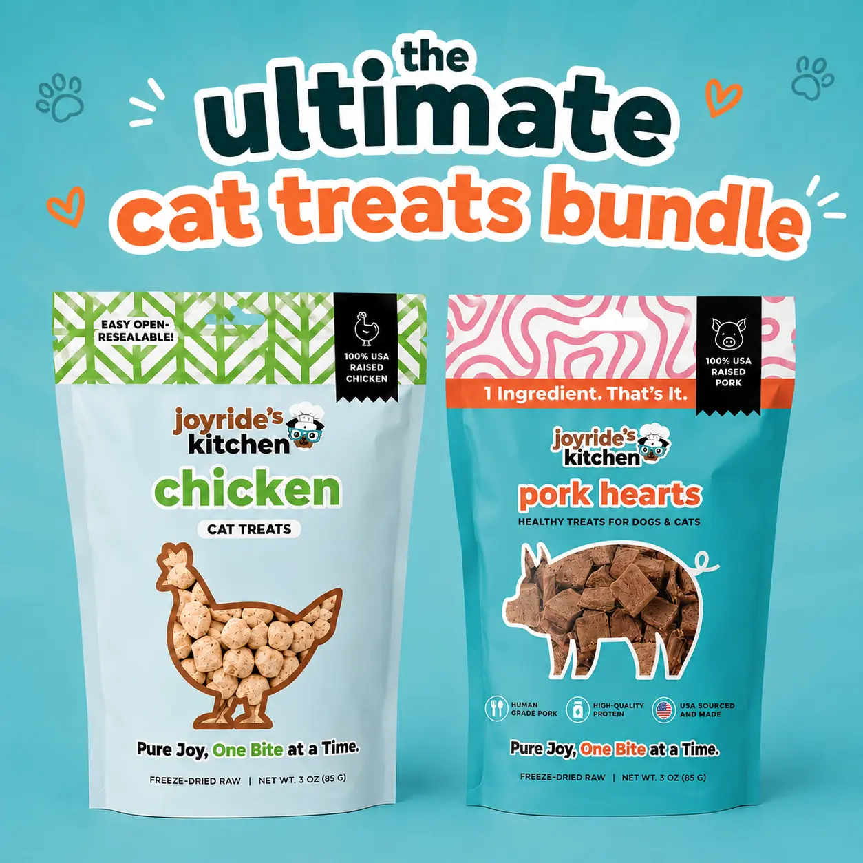Ultimate Cat Treat Bundle - Freeze dried raw treats for Cats & kittens