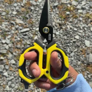 Beyond Fishing 6.5" Pro Heavy Duty Stainless Steel Shears - Premium Hand Tool for Braiding Line Cutting, Fishing Hand Tools, Multi-Tool