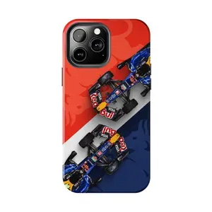 Pro-Circuit Racing Team Case - High-Speed Velocity Graphics - Track Master Series - Phone Cover for iPhone 7-17 Pro Max / for Samsung S21-S25 Ultra