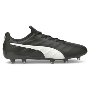 PUMA Mens King Platinum 21 Soccer Cleats  - Black