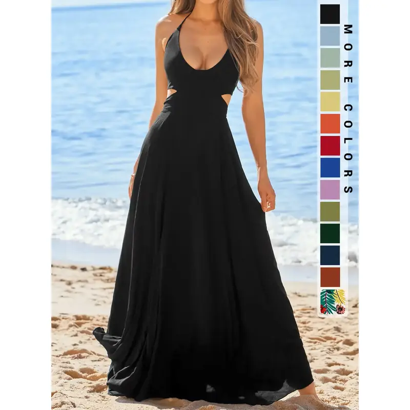 tie backless dress - TikTok Shop