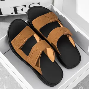 Summer cool men's sandals, arch support slippers, rubber insole, non-slip and wear-resistant Shoe Footwear sandals men