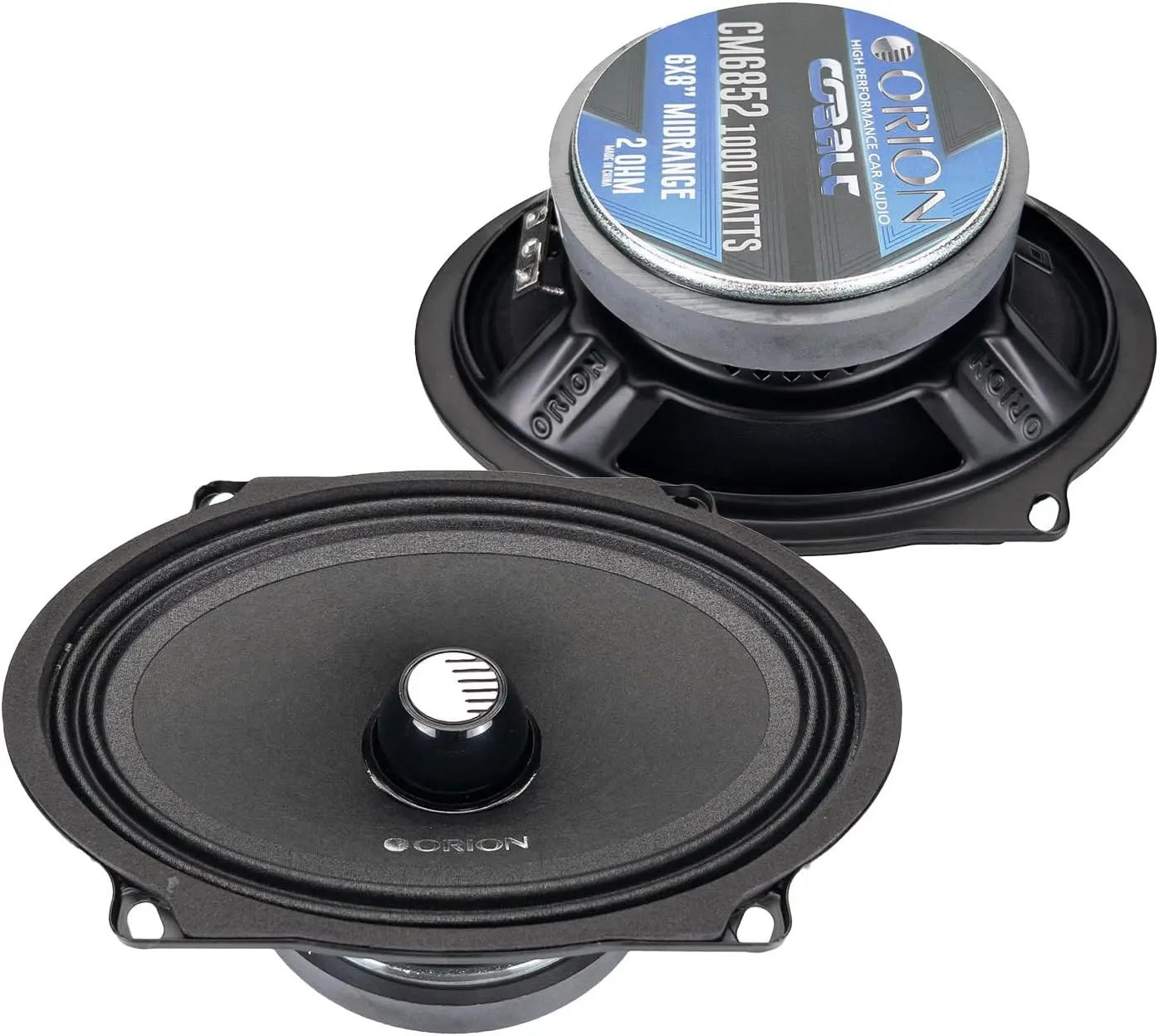 Orion Car Audio CM6852 - 5x7/6x8 Inch 2 Ohm Midrange Speaker 250 Watts RMS