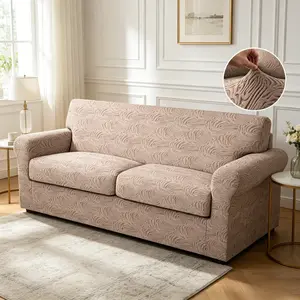 3-Piece Loveseat Sofa Cover , Stretch Couch Cover for Sofa, Washable, Dog Couch Cushion Cover, Living Room Furniture Protective Covers
