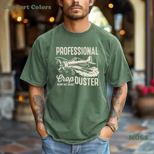 Shirt/Sweatshirt Professional Crop Duster T-Shirt, Funny Farmer Shirt, Silent But Deadly, Agriculture Plane Tee