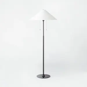 Floor Lamp Black (Includes LED Light Bulb) - Threshold designed with Studio