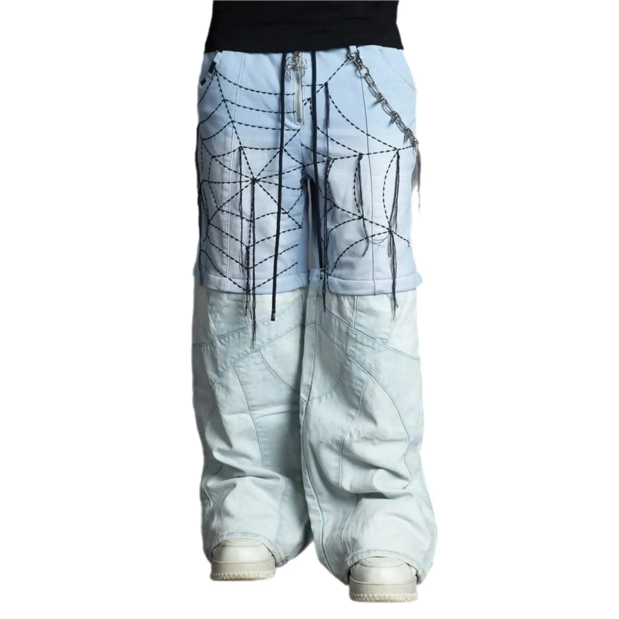 PAINLAB “ Baby Blue Spider Pant”