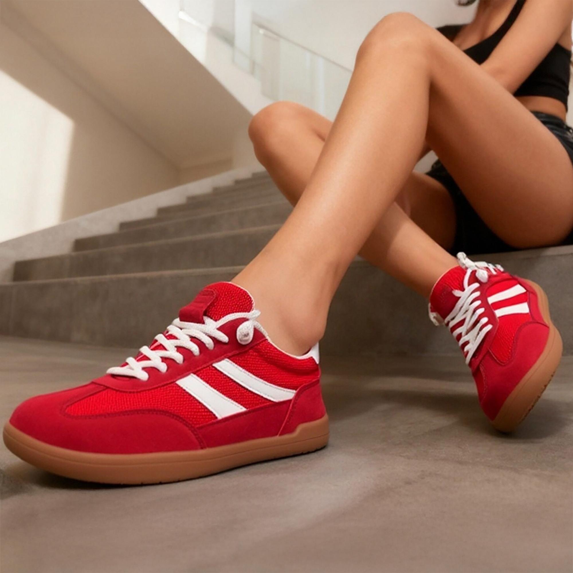 Barefoot Shoes Women Casual Sneakers,Stylish Canvas Minimalist Walking Shoes Wide Toe Box Shoes Women Zero Drop Barefoot Shoe Men,Minimalist Trail Running Shoe,Non-Slip Lightweight Breathable Comfortable Fashion Walking Hiking Shoes Unisex