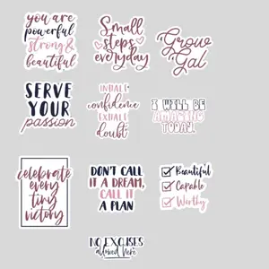 Motivational Sticker Pack