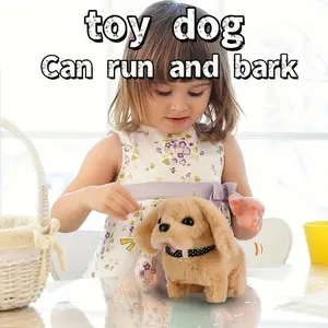 Interactive Electric Puppy Toy – Barks, Wags Tail & Moves, Realistic Simulation for Kids, Fun Companion for Playtime & Training, Perfect Gift for Easter/Christmas #PetToys #InteractiveFun