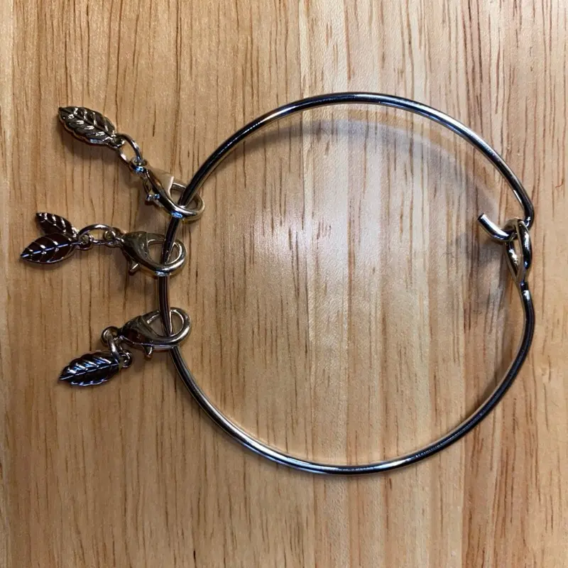 Stitch Marker Bangle Bracelet (Crochet, Knitting, etc.)