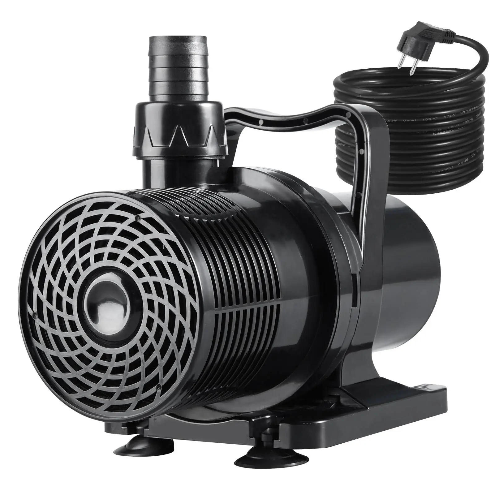 4227GPH Submersible Water Pump, 150W Pond Pump 31 ft Lift Height, Submersible Pump Pond with Power Cord 16 ft, Perfect for Waterfall, Water Fountain, Aquarium, Hydroponic