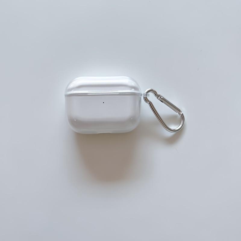 Transparent Protective Case for AirPods Earbuds with Handy Hook Compact Design for Enhanced Protection Versatile Use Audio Wireless Earbuds Headset g1 High Quality Headphones