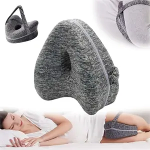 Side Sleeper Alignment Pillow, New Hip Joint Aligning Pillow, Relieves Buttock Pain and Sciatica, Adjustable Shoulder Straps