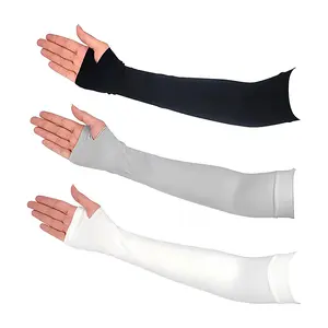 ice Silk Arm Sleeves, 2 Pairs Sun-resistant Cooling Arm Sleeves, Sports Arm Sleeves for Outdoor Protective Sports, Fishing, Golf, Gym Accessories, Home Gym Equipment, Compression Sleeves, Arm Guard, Cooling Arm Covers