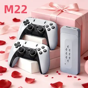 Wireless 2.4G HD Mini Game Console, Retro Plug and Play Video Game, 1080P High Resolution for Family Gatherings & Gift, Portable Gaming System