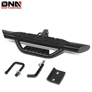2" Receiver Truck Bed Heavy Duty Steel 3.75"Od Oval Towing Hitch Step Bar