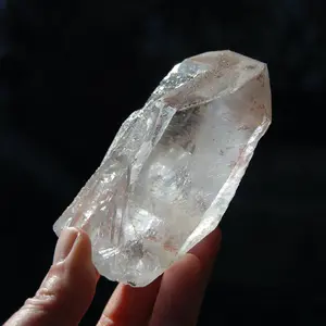 4" 270g Scarlet Temple Lemurian Seed Quartz Crystal Receiver Dreamsicle Starbrary