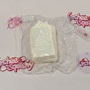 Hahajing TabaSquishy HAHAJING Squishy Toy Handmade Squishy Stress Relief Toys Taba squishy - Lychee Squishy