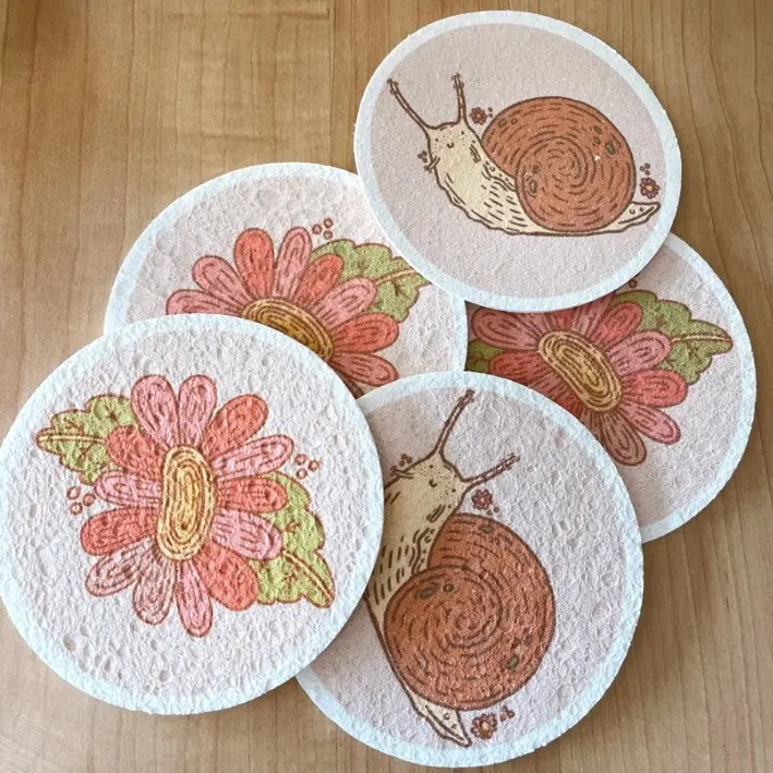 Eco Sponge - Reusable + Compostable