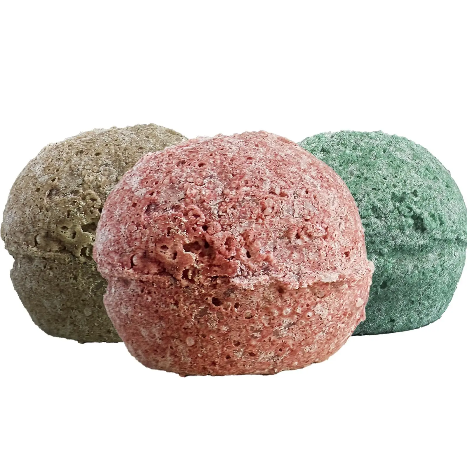 Bro Bombs - Handmade Bath Bombs for Men Starter Pack - Lava Bomb, Swamp Bomb, Mud Bomb