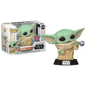 Funko POP! Star Wars the Mandalorian Grogu Macy's Thanksgiving Day Parade #474 Exclusive