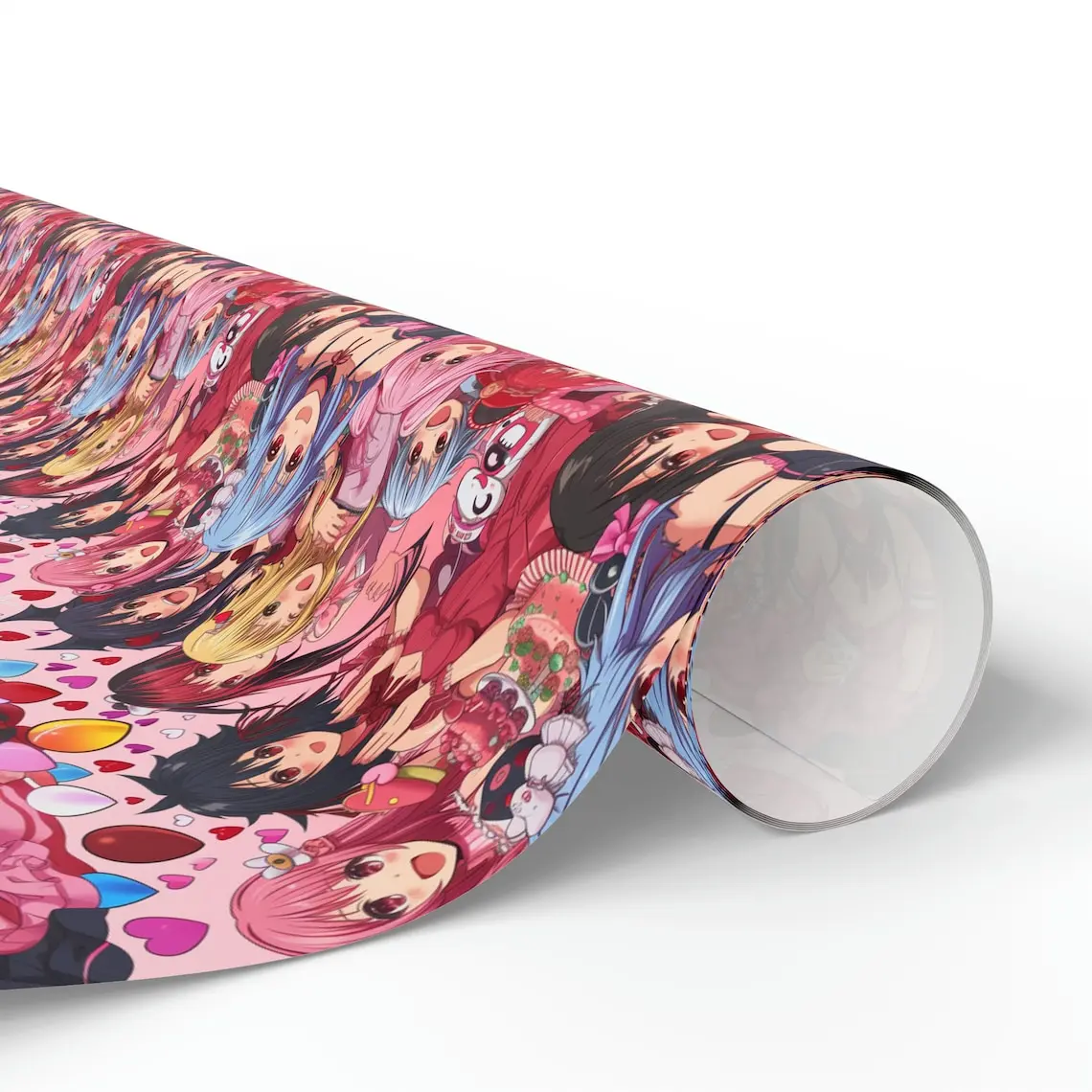 Kawaii Anime Birthday Wrapping Paper – Cute & Funny Manga Gift Wrap Sheets for Party Presents & Otaku Gifts