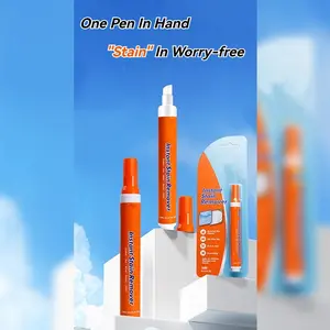 Portable Stain Remover Pen, 1 Count One-time Stain Removal Cleaner, Suitable for Various Fabrics, Non-irritating Scent Cleaner for Daily Use, Travel, Work, and Parties