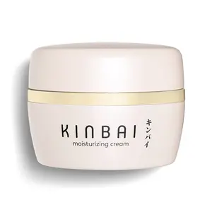 Kinbai - Japanese Moisturizing Cream, Fragrance Free Face Moisturizer for Dry and Sensitive Skin, Peptide Cream for Women, Made in Japan, 1.7 Fl.Oz