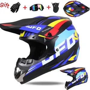 Off-road helmet, rally bike helmet, mountain bike helmet, protective cap, youth helmet, unisex helmet, equipped with visor, vibrant color, fashionable, young