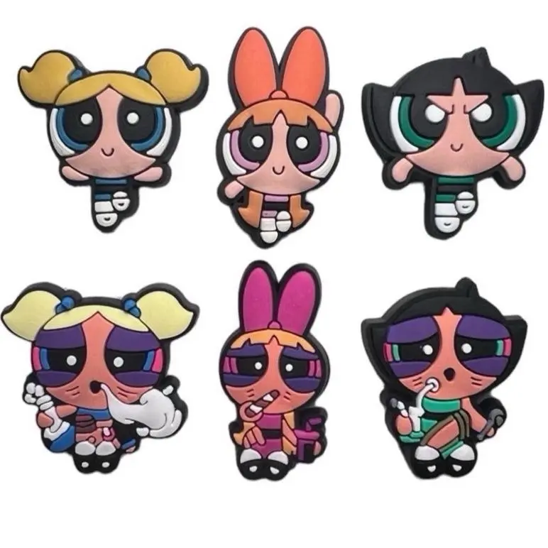 Puff Puff Girls Shoe Charm Bundles - Footwear Comfort Decor Accessories