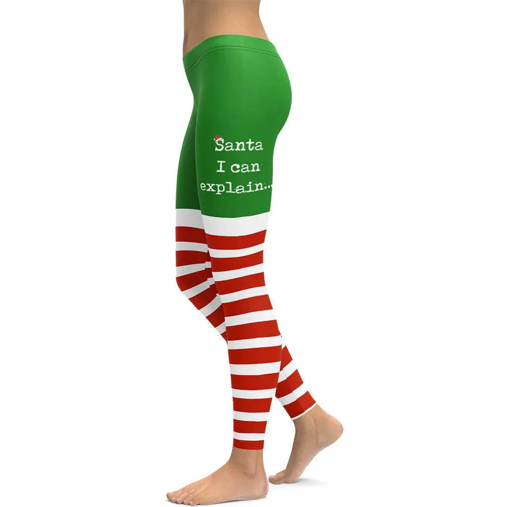 Santa I Can Explain Leggings