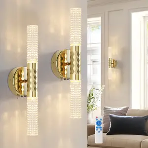 Battery Operated Wall Sconces, 10000mAh Indoor Rechargeable Wall Lighting, 3000K,Wall Lamp Fixtures, Not Hardwired ,With charging cable,Wall Room Decor, With Remote Control, Dimmable LED Wall Lights For Bedroom Living Room