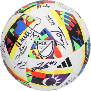 San Jose Earthquakes Autographed Match-Used Soccer Ball from the 2024 MLS Season with 22 Signatures - AE18347 - Fanatics Authentic Certified