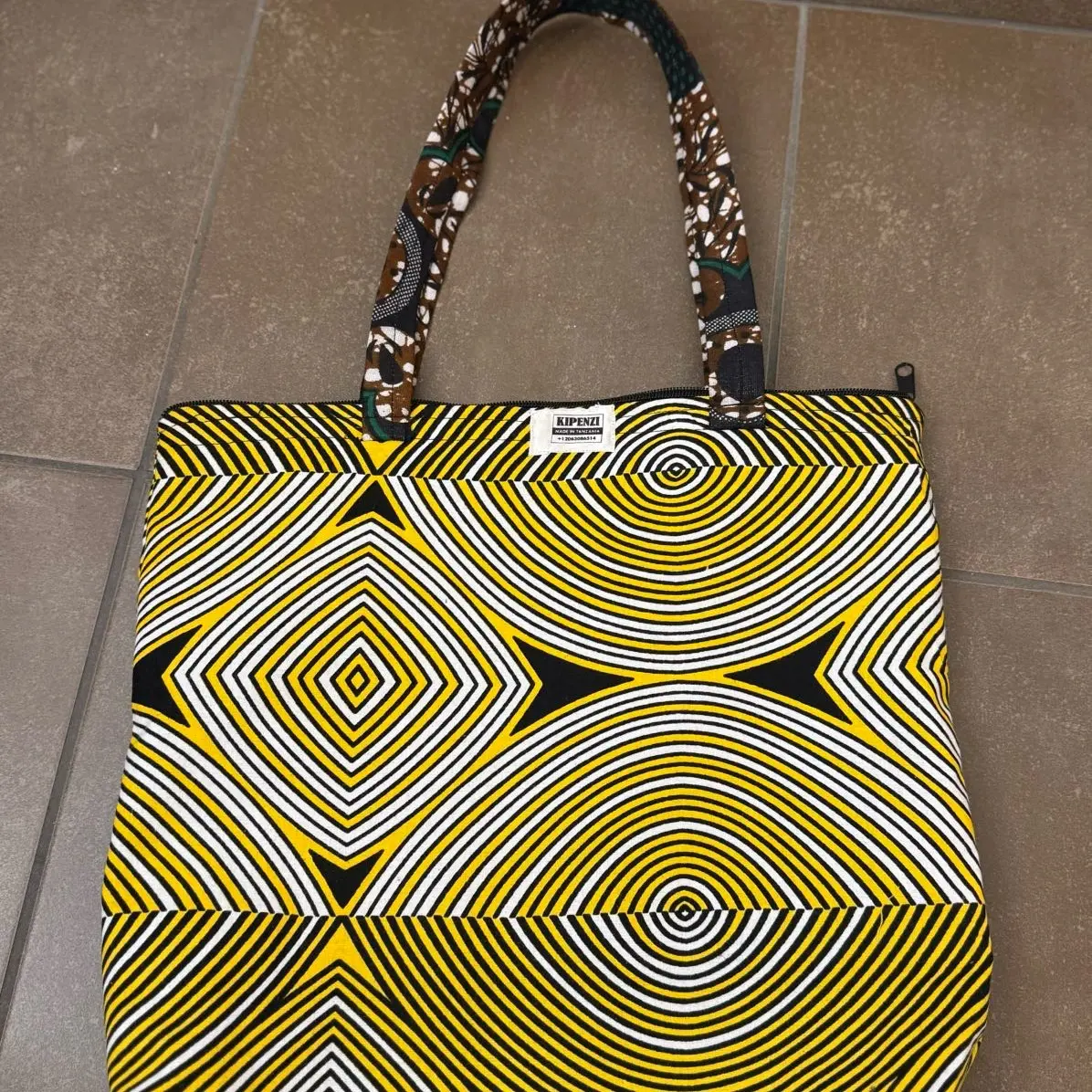Kitenge African Shopping Bag - Versatile Design for Everyday Use, Ideal for Grocery Shopping, Versatile and Stylish